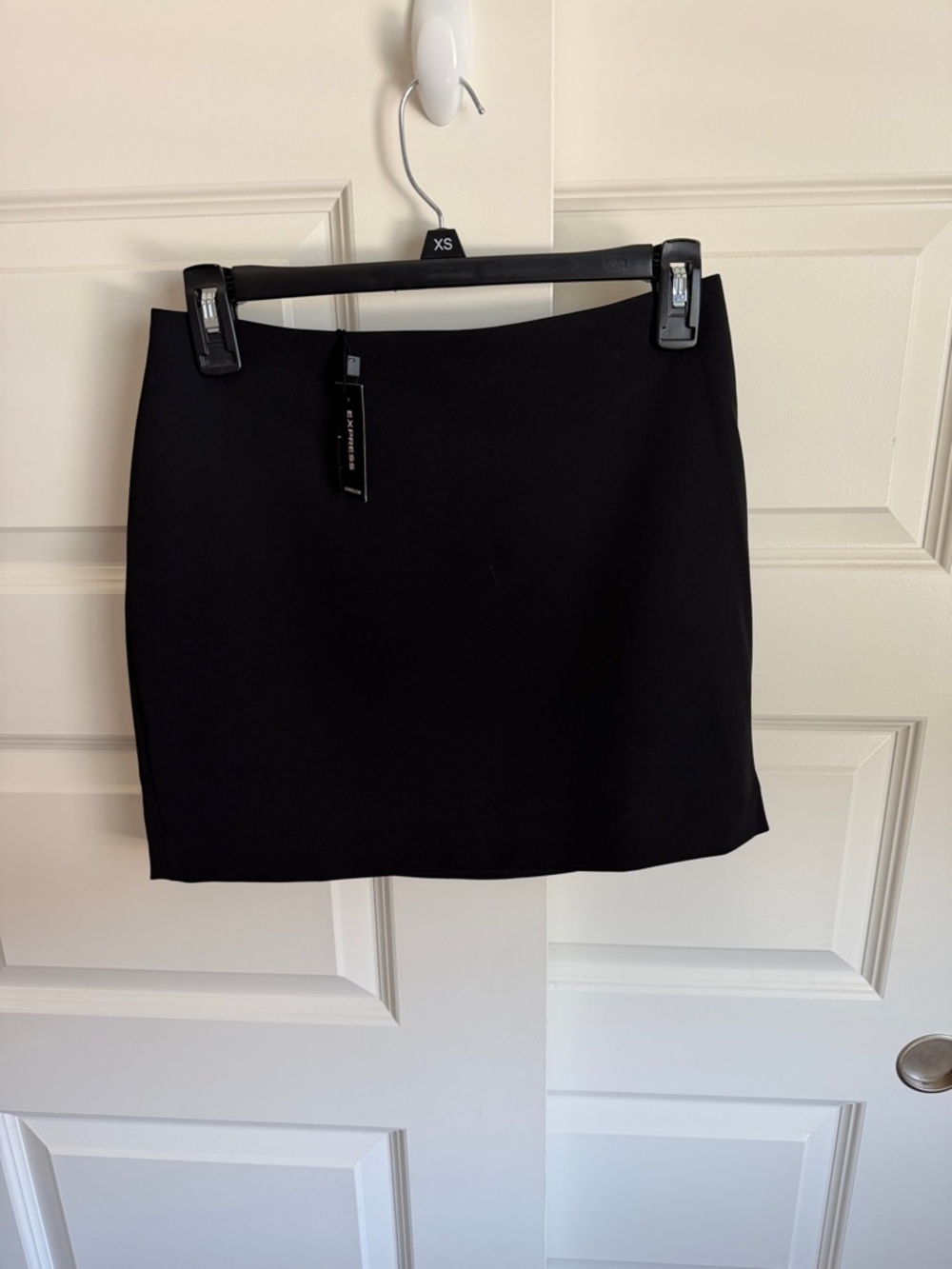 Express Black Mini Skirt